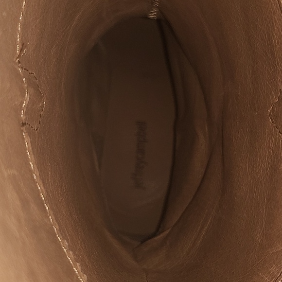 Jeffrey Campbell Dagget Western Cowboy Boot, sand suede - Picture 6 of 7